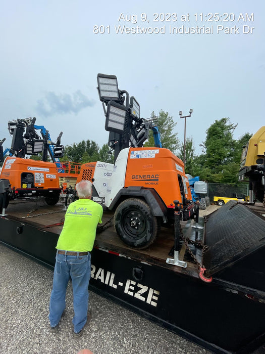 2023 Generac MLT2 Diesel, Flex Switch 120V Input, Powerzone Controller, (4) 320W LED Lights, 4kW Generator, 39.9 Gal Fuel Tank, 2" Ball, T3