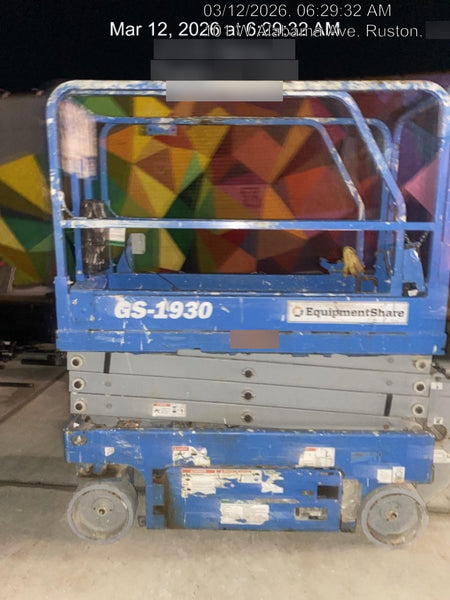 2019 Genie GS-1930 Fixed Rails with Chain Entry