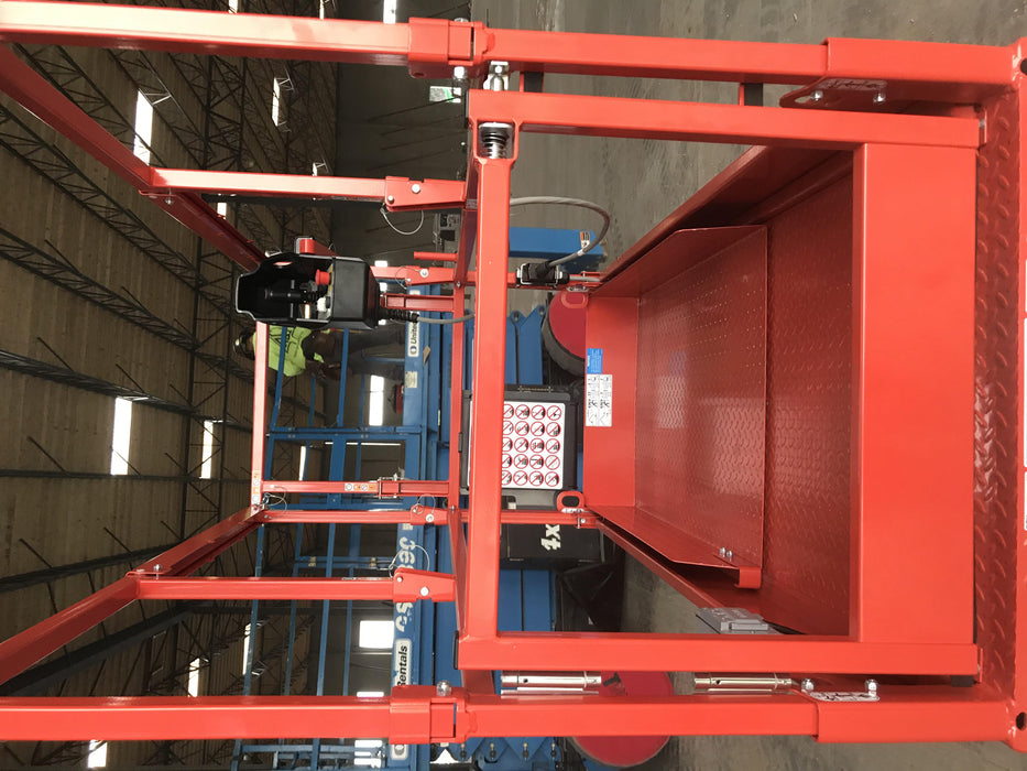 2020 Skyjack SJIII-3219 Solid NM Tires, Half height spring hinged entry gate, Dual Beacons, 800W Inverter