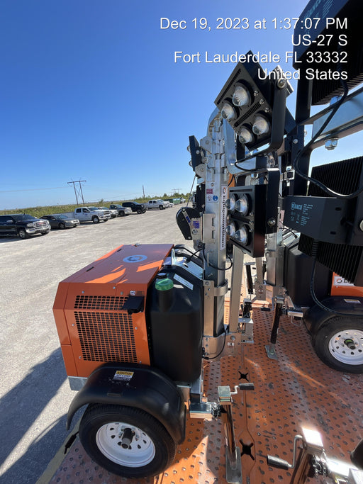 2023 Wanco WLTT-4MM4K Diesel, Deep Sea Controller, Shore Power Plug, Auto Start, (4) 350W LED Floodlights, 4kW Generator, 60 Gal Fuel Tank, 2" Ball, T3