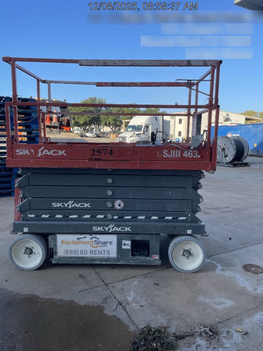 2016 Skyjack SJIII-4632 Standard Options