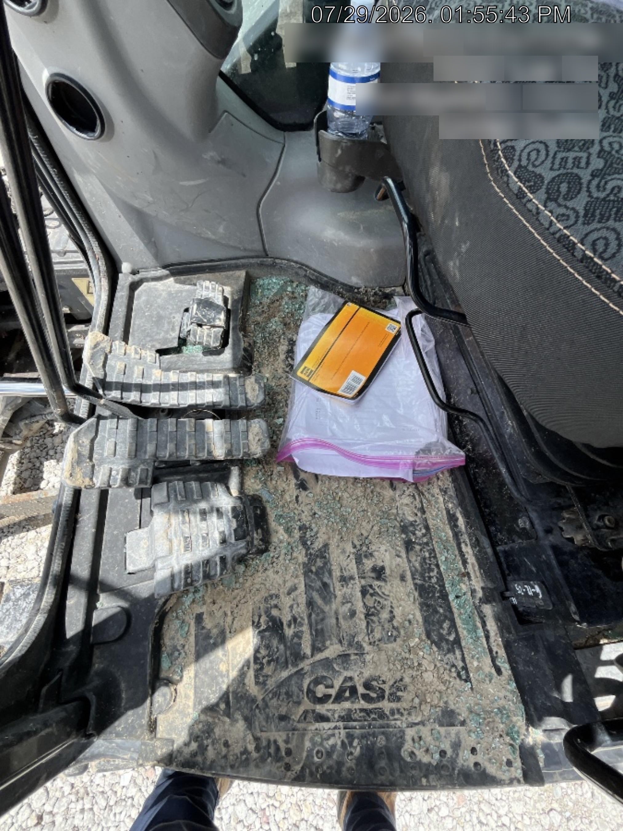 2018 Case CX80C CLOSED CAB, A/C, RUBBER TRACKS PADS, 7'-2" ARM