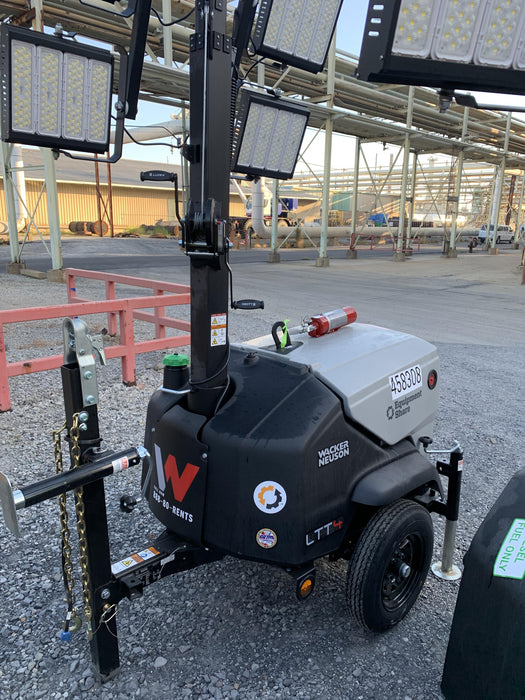 2024 Wacker Neuson LTT4 Diesel, Kohler KDW702, Deep Sea Controller, Auto Start, LED 320W, Bypass Outlet, T3