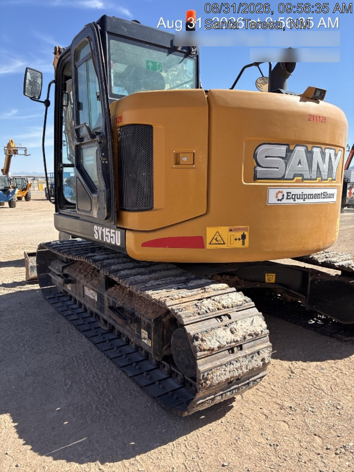 2022 SANY SY155 U