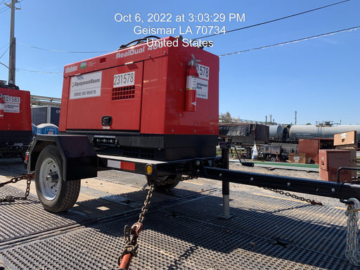 2022 Shindaiwa DGW400MDL Kubota D902 Engine, 23 HP, Dual Op Welder, Wire, Arc, Droop Stick, Tig, and CC Stick Functionality, Simulphase, 3 Phase and 1 Phase Gen Output, Single Axle NB Trlr, Slr Trckl Chrg 12V 12W, Fire Ext