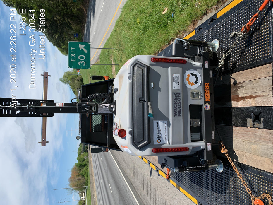 2019 Wacker Neuson LTV6K-LED Standard LED Towable Light Tower w/None