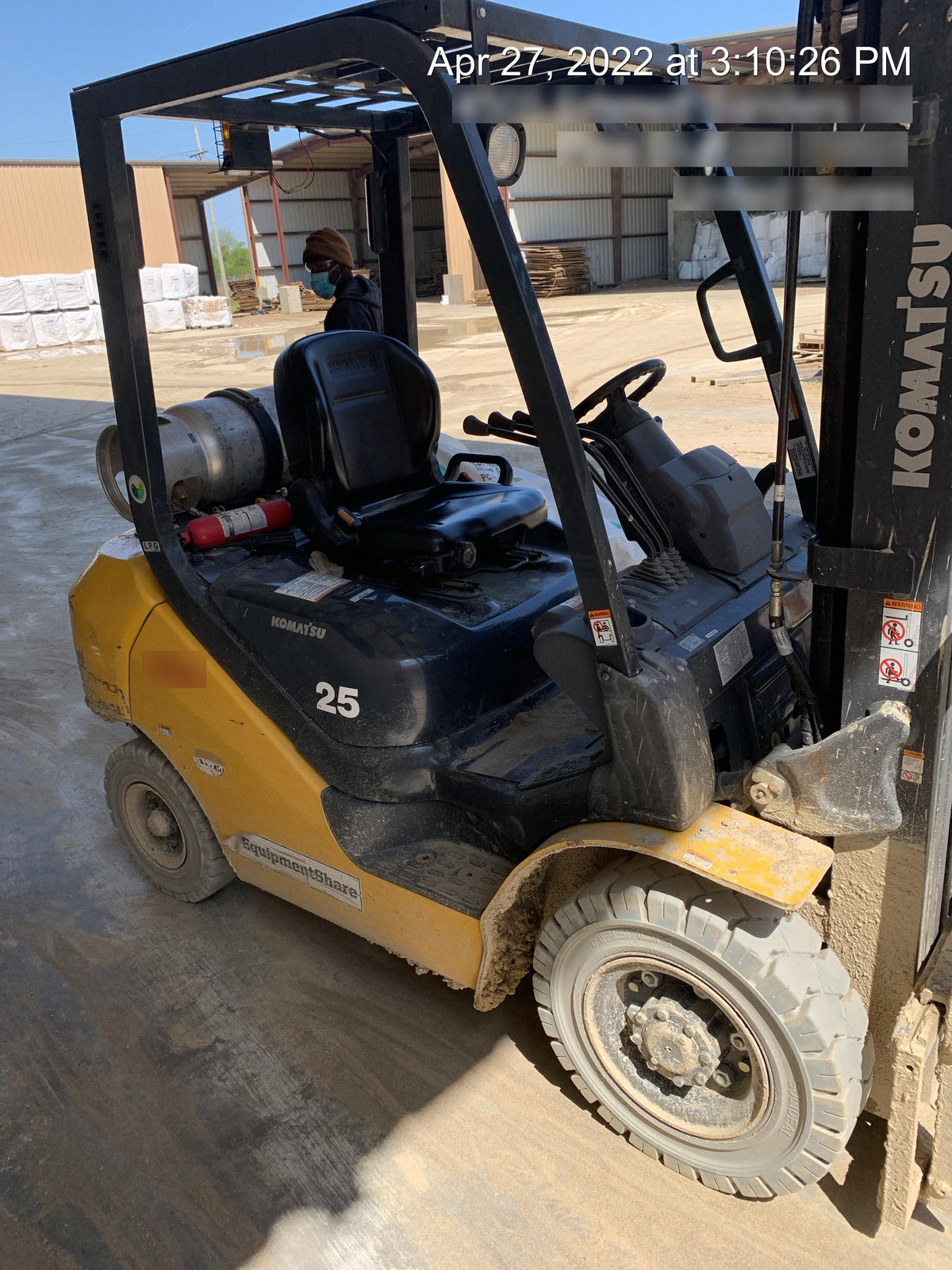 2019 KOMATSU FG25T-16