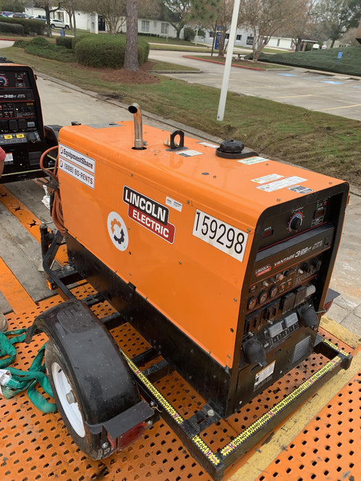 2021 Lincoln Electric Vantage 322 Vantage 322 Ready Pak 3 w/ Decals, ORANGE (includes trailer, cable rack, fender light kit) NO Telematics