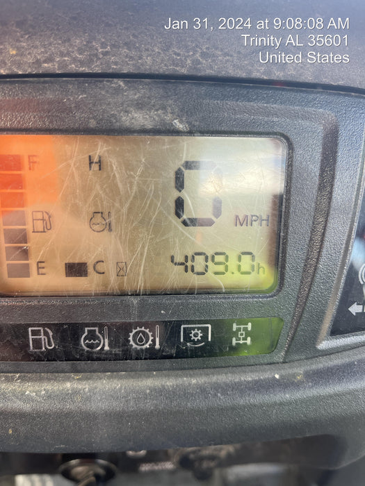 2021 Kubota RTV-X1140W-H Plastic Canopy, Windshield Acrylic Clear, LED Strobe Light, Wire Harness Kit, Back up Alarm