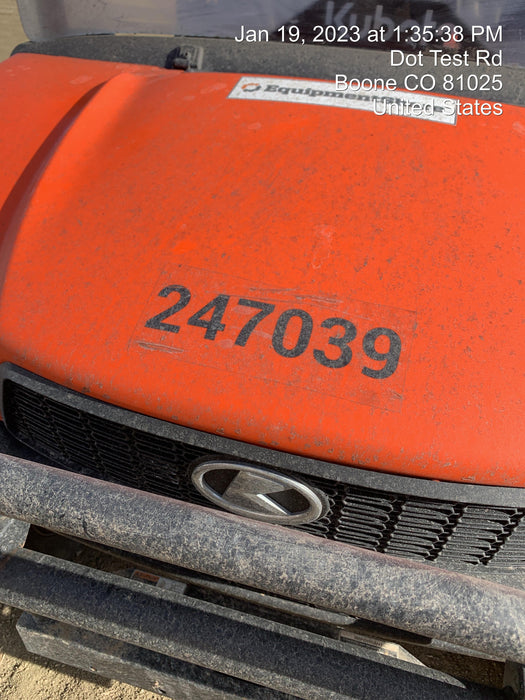 2022 KUBOTA RTV-X1140W-H (Canopy)