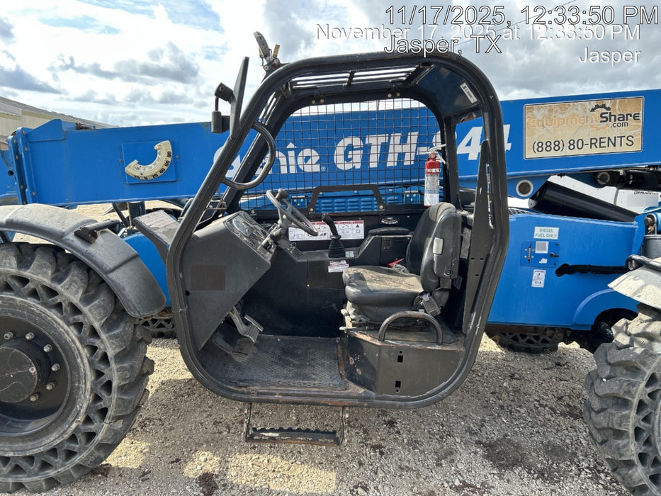2017 Genie GTH-844 Genie GTH-844, Solid Tires, 60" carriage/forks, Open ROPS, Work Lights