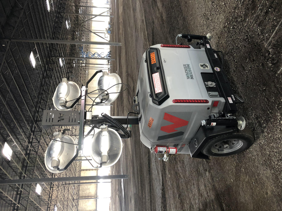 2019 Wacker Neuson LTV6L-MH Mobile Light Tower w/Fuel Level Sensor Installed