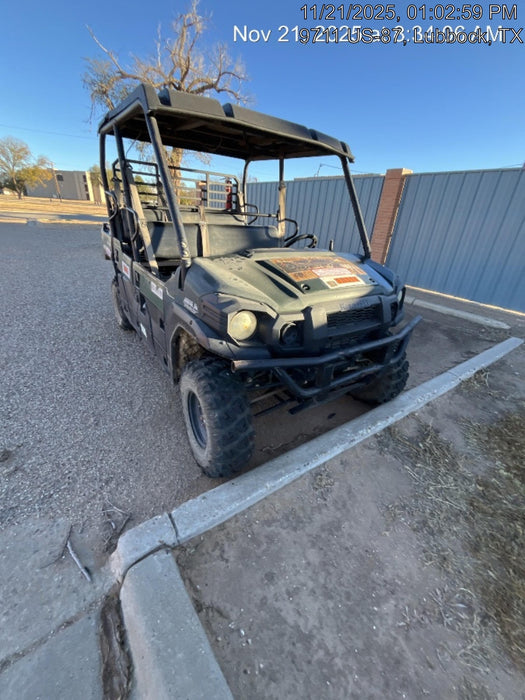 2018 Kawasaki MULE PRO-DX Kawasaki Mule 4x4 Diesel UTV w/Hard Top, Windshield, Beacon, Backup Alarm, ES Keypad/Hardware Installed