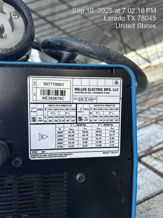 2024 MILLER ELECTRIC CST-282