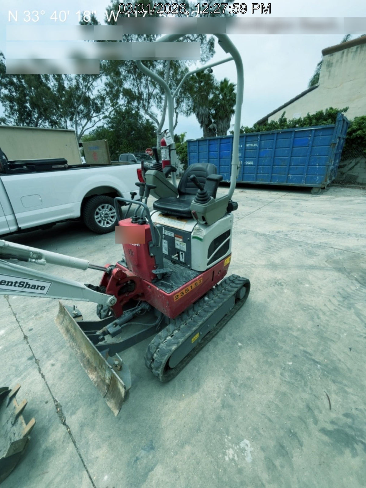 2022 TAKEUCHI TB210R