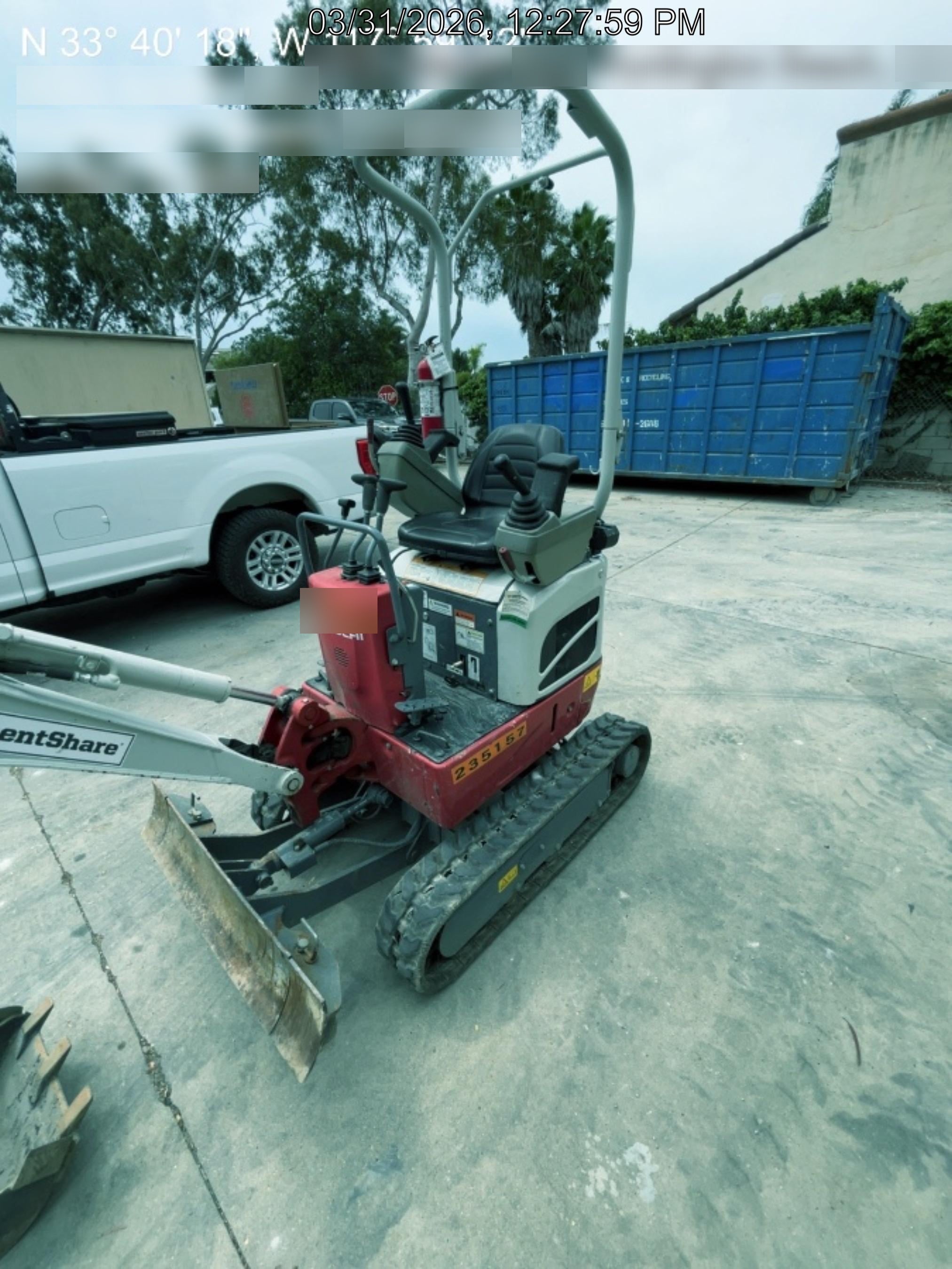 2022 TAKEUCHI TB210R