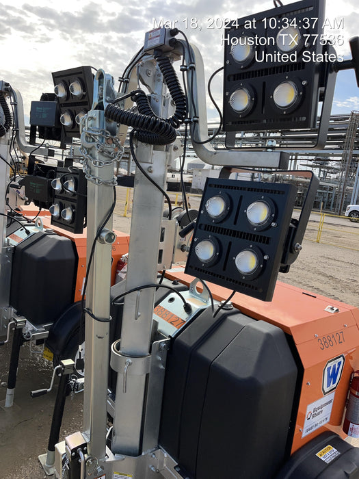 2024 Wanco WLTT-4MM4K Diesel, Deep Sea Controller, Shore Power Plug, Auto Start, (4) 350W LED Floodlights, 4kW Generator, 60 Gal Fuel Tank, 2" Ball, T3