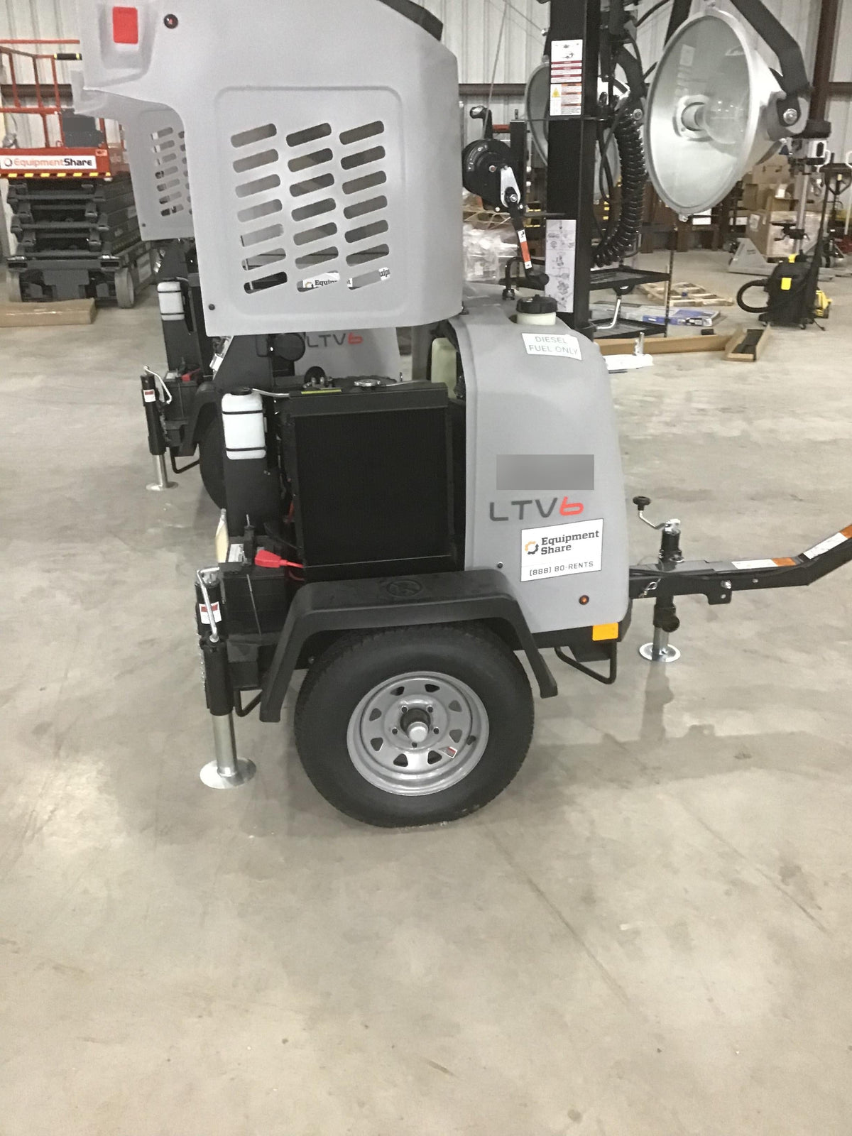 2019 Wacker Neuson LTV6L-MH Standard Options, ES Track Hardware, Fuel Level Sensor
