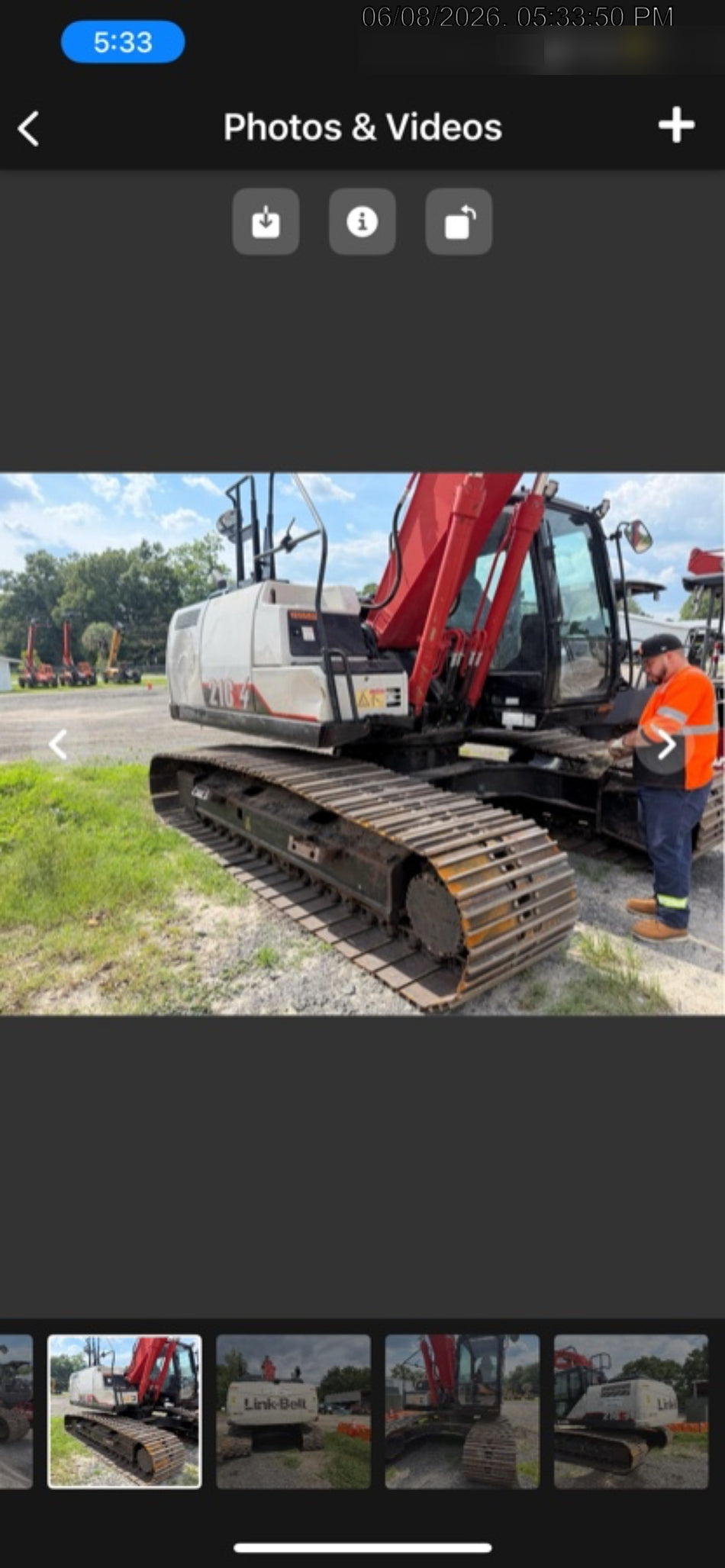 2023 LINK-BELT 210X4EX