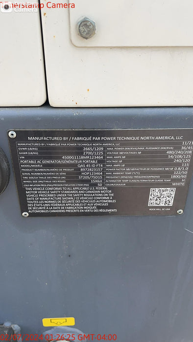 2021 ATLAS COPCO QAS45