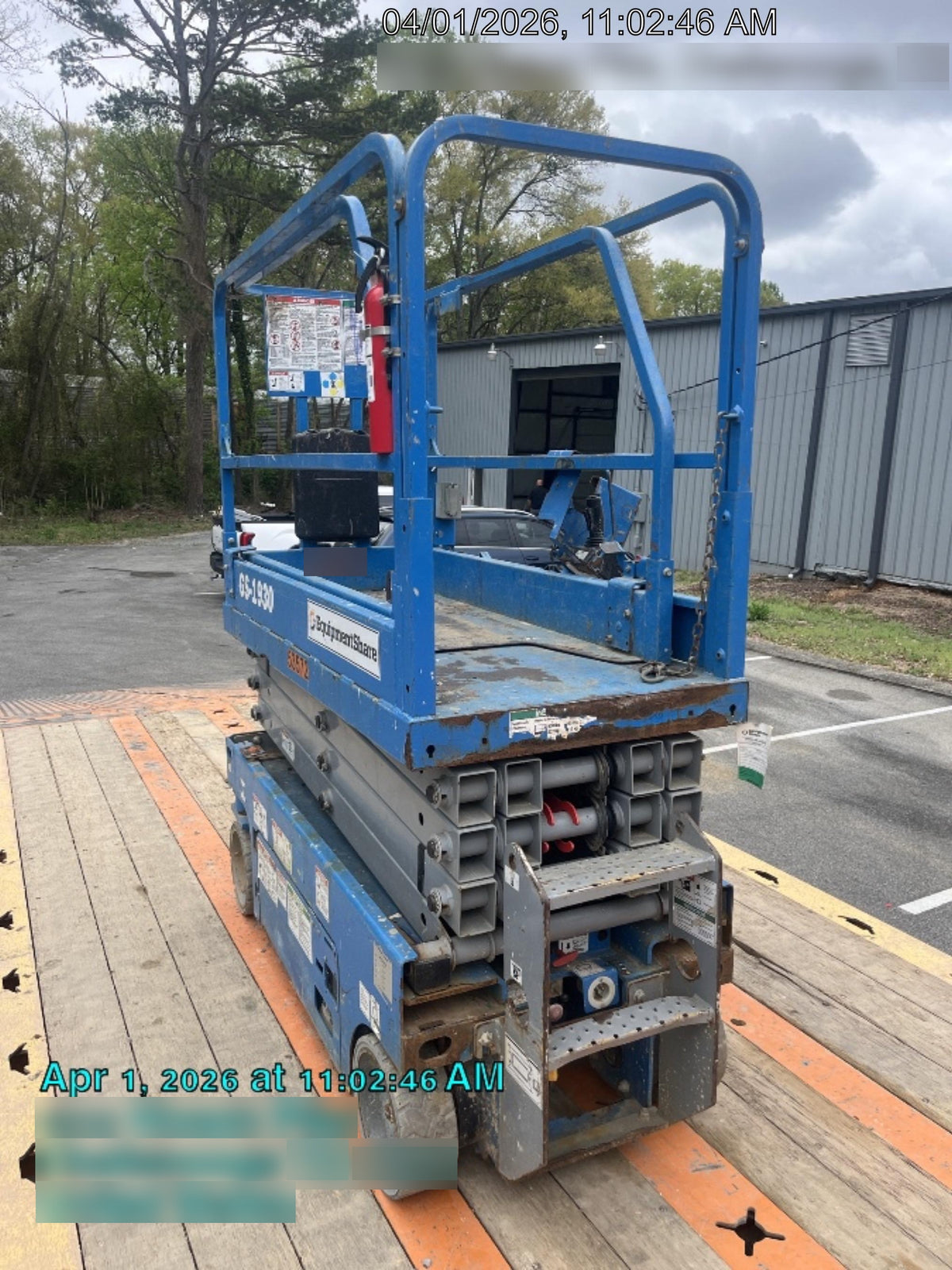 2019 Genie GS-1930 Fixed Rails with Chain Entry