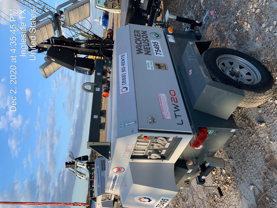 2020 Wacker Neuson LTW20Z1 Vertical, Cold Weather, LED, T4F