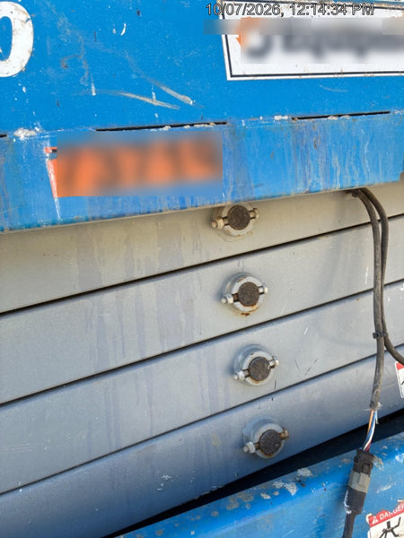 2020 Genie GS-1930 Fixed rails with chain entry gate - Pre A92.20