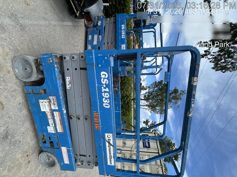 2020 Genie GS-1930 Standard Machine