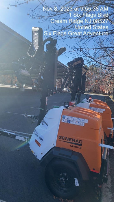 2023 Generac MLT2 Diesel, Flex Switch 120V Input, Powerzone Controller, (4) 320W LED Lights, 4kW Generator, 39.9 Gal Fuel Tank, 2" Ball, T3