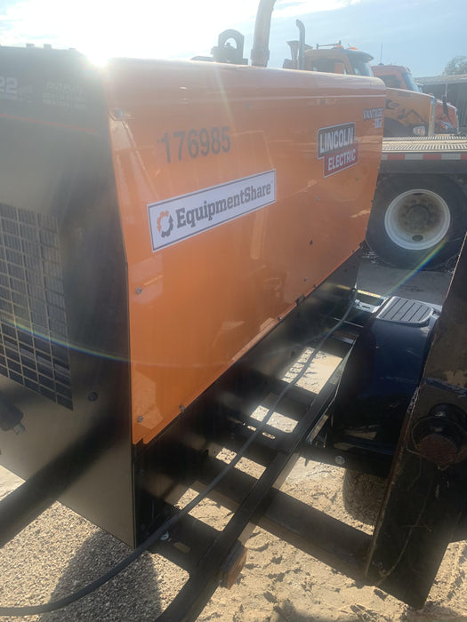 2021 Lincoln Electric Vantage 322 Vantage 322 Ready Pak 3 w/ Decals, ORANGE (includes trailer, cable rack, fender light kit) NO Telematics