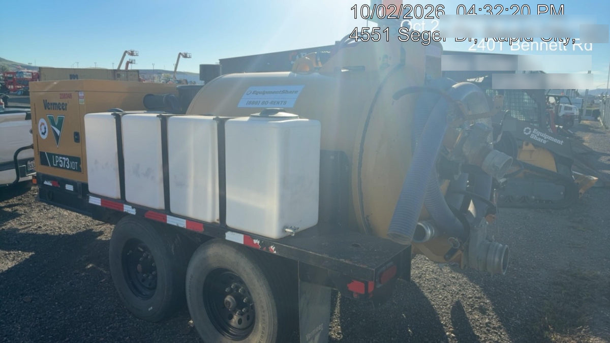 2022 Vac-Tron LP573XDT T4 Koehler Diesel Engine, 500 Gallon Debris Tank, x2 100 Gallon Water Tanks