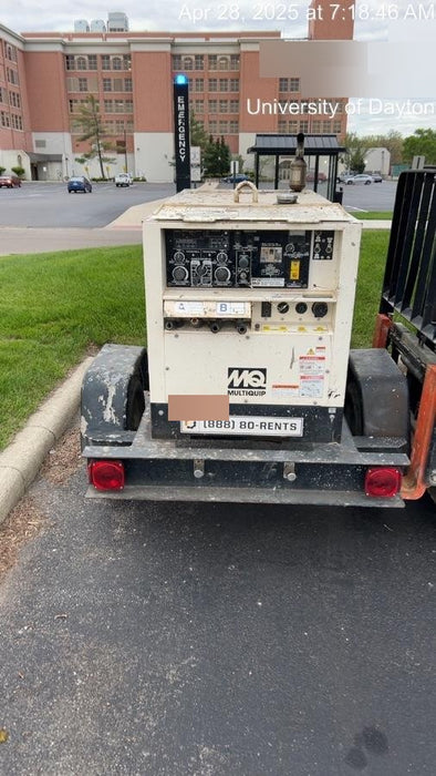 2019 Multiquip DLW400ESA4 Dual Pack, Trailer Mounted