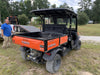 Kubota RTV-X1140W-H 4wd Utility Cart, LED Strobe, Windshield Tempered Glass, Pastic Canopy, Wire Harness Kit, Backup Alarm