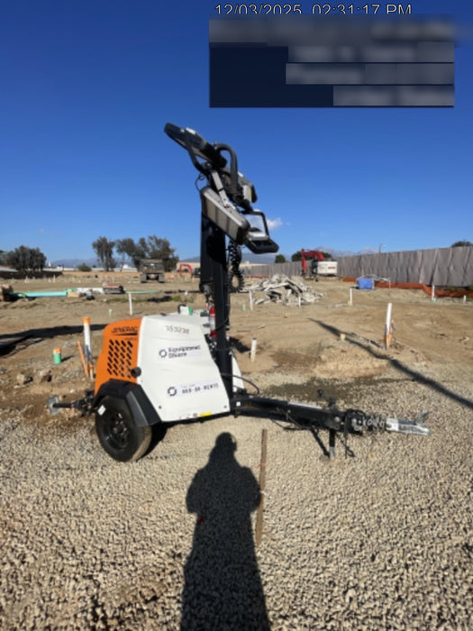 2023 Generac MLT2 Diesel, Flex Switch 120V Input, Powerzone Controller, (4) 320W LED Lights, 4kW Generator, 39.9 Gal Fuel Tank, 2" Ball, T3