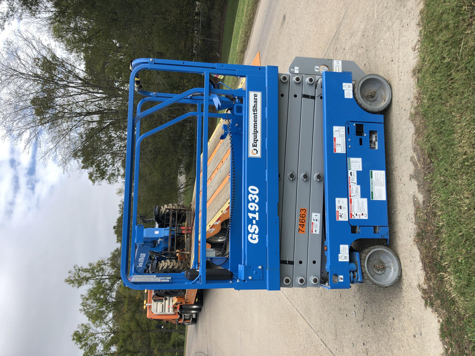 2020 Genie GS-1930 Fixed rails with chain entry gate - Pre A92.20