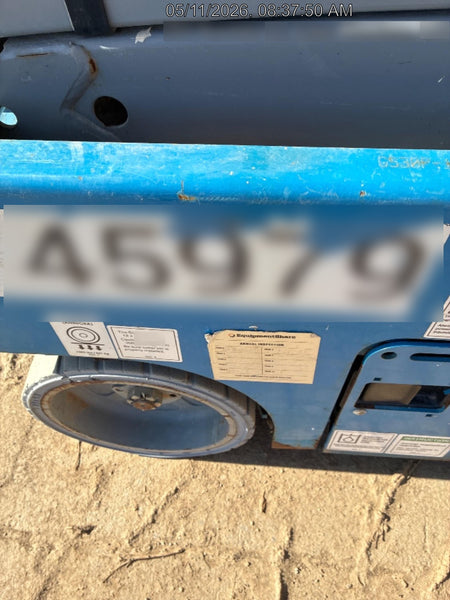 2019 Genie GS-1930 Fixed rails with chain Entry