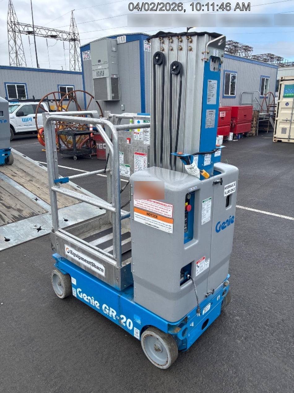 2019 GENIE GR-20
