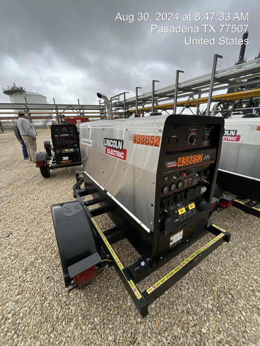 2024 Lincoln Electric LE400 Kubota V1505, Trlr, Cable Rack, Light Kit, ES Decals, T3