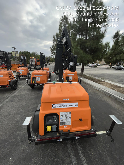 2023 Generac MLT2 Diesel, Flex Switch 120V Input, Powerzone Controller, (4) 320W LED Lights, 4kW Generator, 39.9 Gal Fuel Tank, 2" Ball, T3