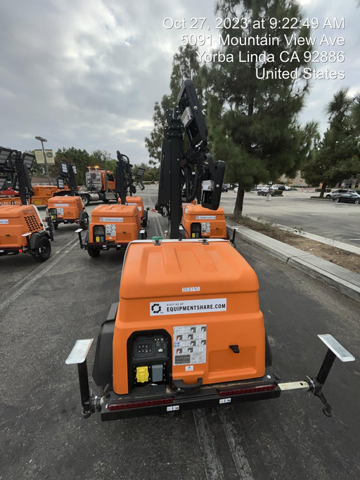 2023 Generac MLT2 Diesel, Flex Switch 120V Input, Powerzone Controller, (4) 320W LED Lights, 4kW Generator, 39.9 Gal Fuel Tank, 2" Ball, T3