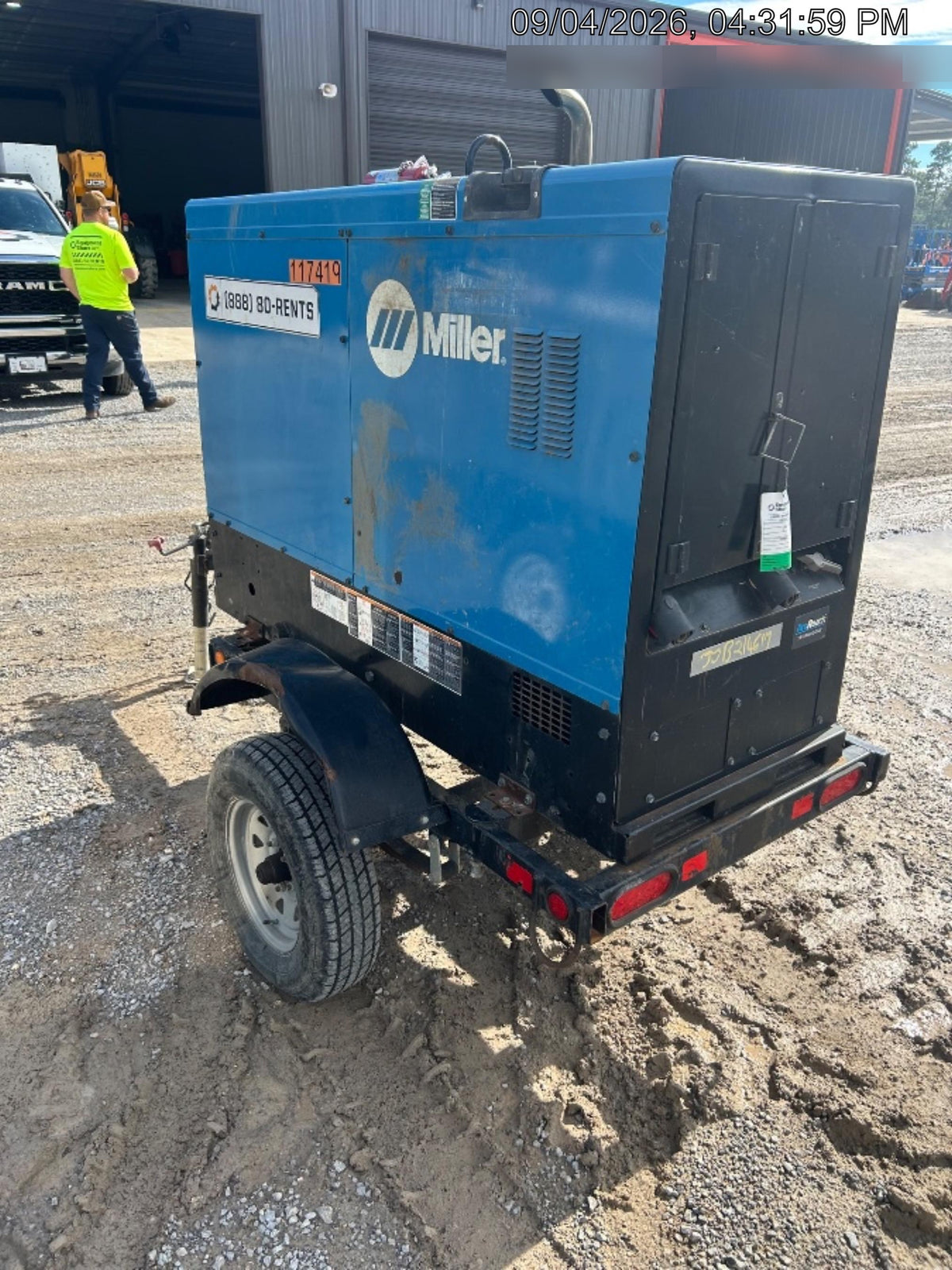 2020 Miller Electric BIG BLUE 500 BIG BLUE 500 PRO (KUBOTA) DELUXE W/ ARCREACH