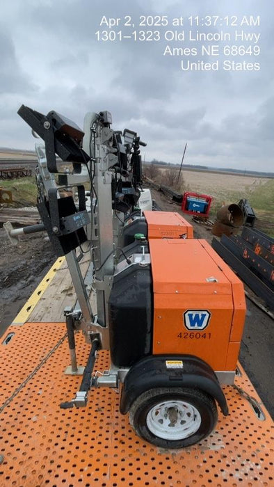 2024 Wanco WLTT-4MM4K Diesel, Deep Sea Controller, Shore Power Plug, Auto Start, (4) 350W LED Floodlights, 4kW Generator, 60 Gal Fuel Tank, 2" Ball, T3