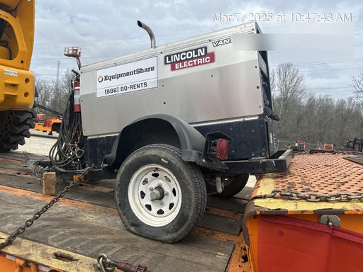 2020 Lincoln Electric Vantage 322 Welder Ready-Pak 3, w/ GPS & Decals (includes trailer, cable rack, fender light kit)