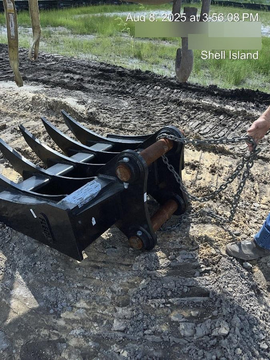 2024 FLECO FL16882 - 48" Excavator Root Rake