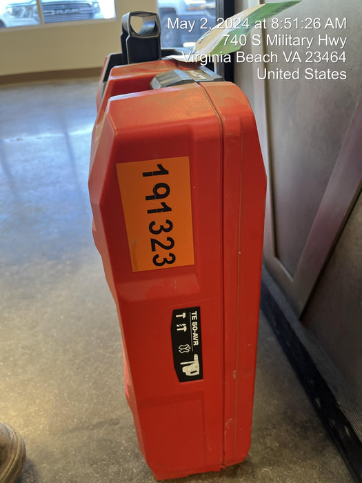 2021 HILTI TE 50-AVR