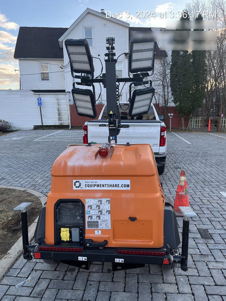 2023 Generac MLT2 Diesel, Flex Switch 120V Input, Powerzone Controller, (4) 320W LED Lights, 4kW Generator, 39.9 Gal Fuel Tank, 2" Ball, T3