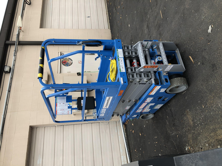 2019 Genie GS-1930 Fixed Rails with Chain Entry