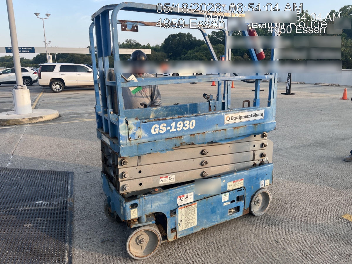 2019 Genie GS-1930 Fixed Rails with Chain Entry