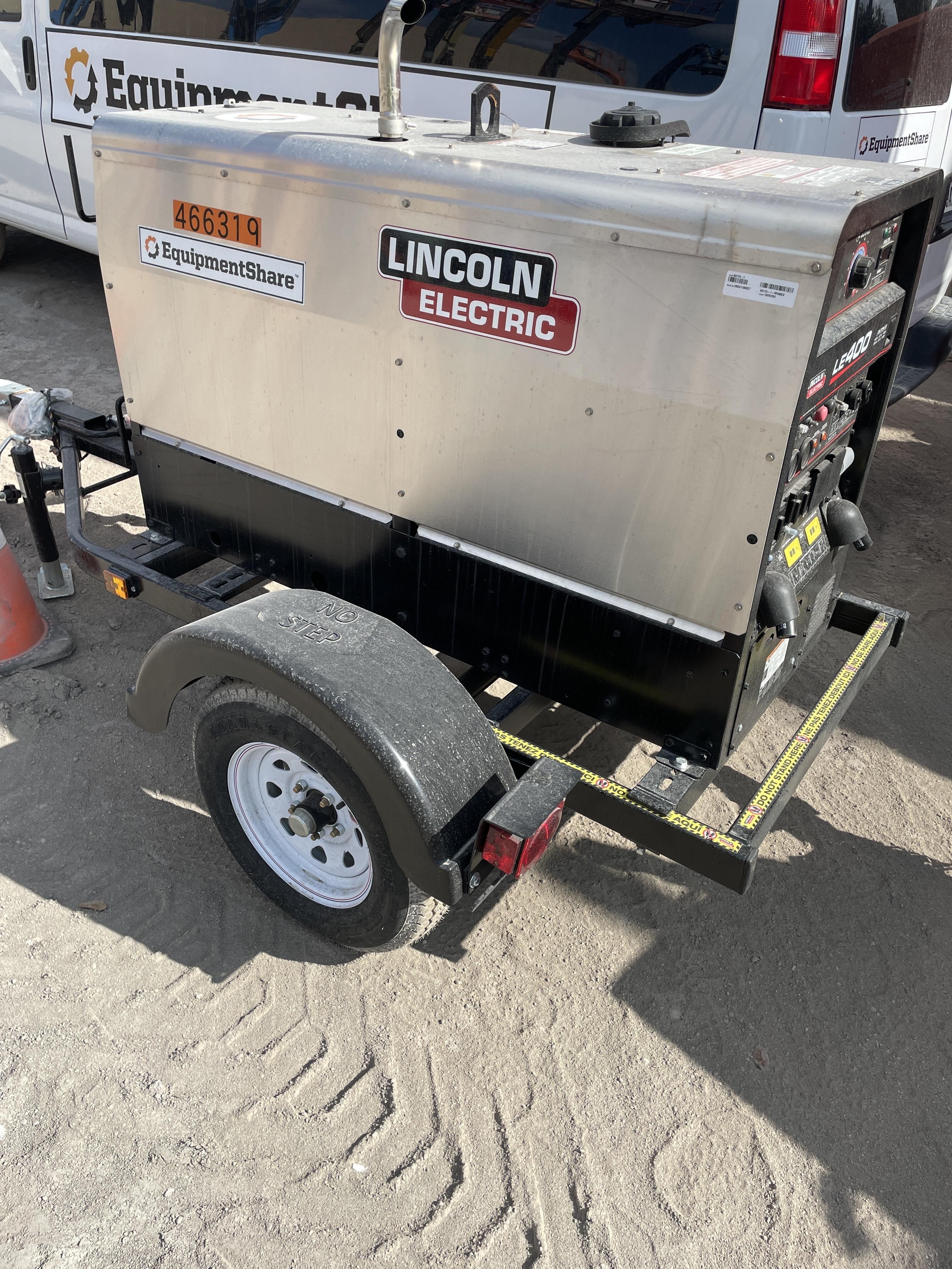 2024 Lincoln Electric LE400 Kubota V1505, Trlr, Cable Rack, Light Kit, ES Decals, T3