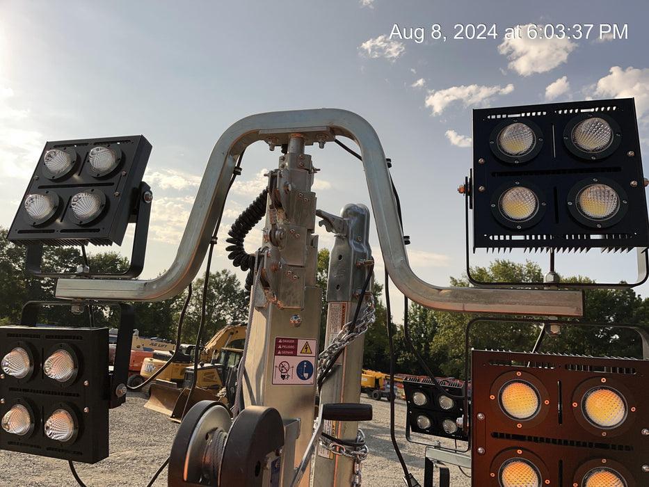 2024 Wanco WLTT-4MM4K Diesel, Deep Sea Controller, Shore Power Plug, Auto Start, (4) 350W LED Floodlights, 4kW Generator, 60 Gal Fuel Tank, 2" Ball, T3